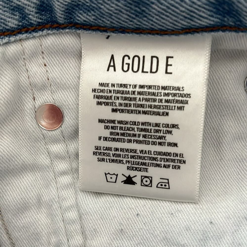 * Agolde Denim Shorts Size 26 - Picture 11 of 12